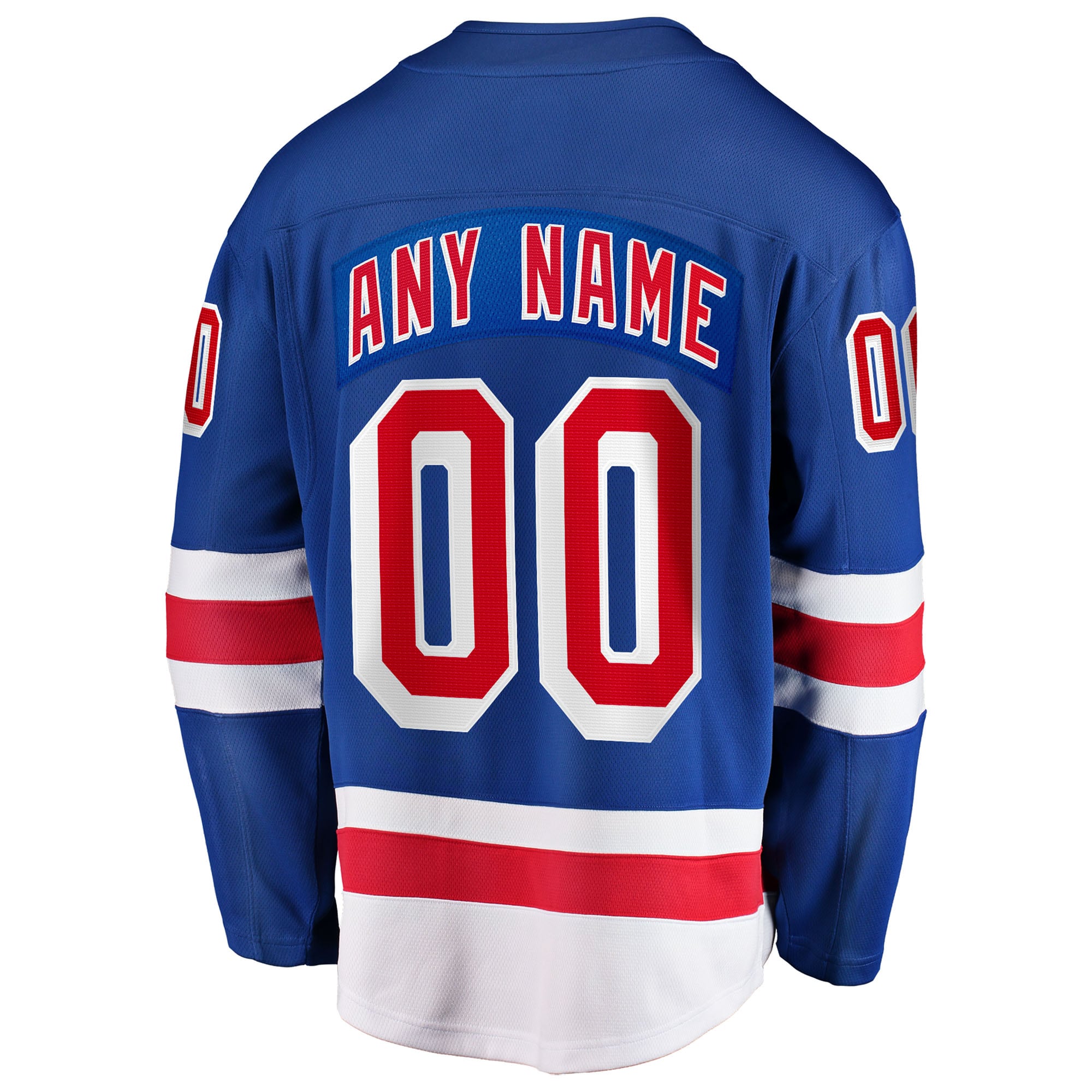 [JED] New York Rangers Home Breakaway Custom Jersey - Blue