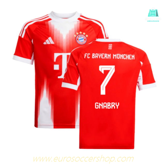 2025-2026 Bayern Munich Home Shirt (Kids) (Gnabry 7)