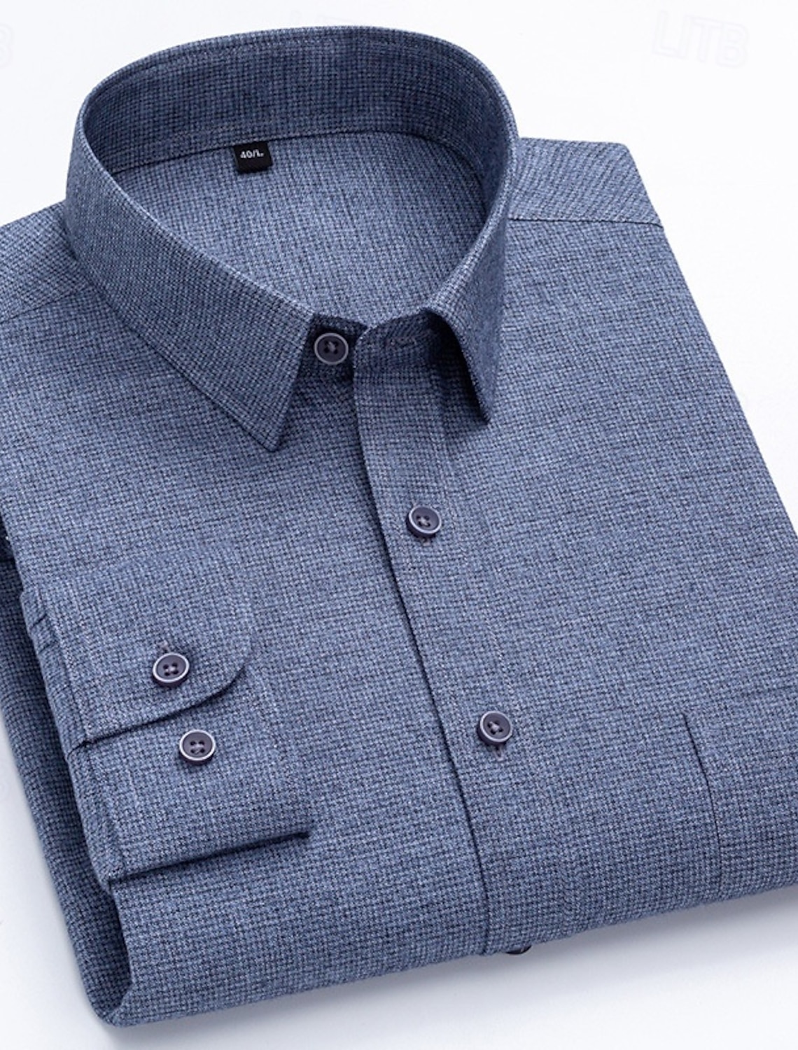 Men's Shirt Dress Button Up Plain Wedding Party Red Royal Blue Sky