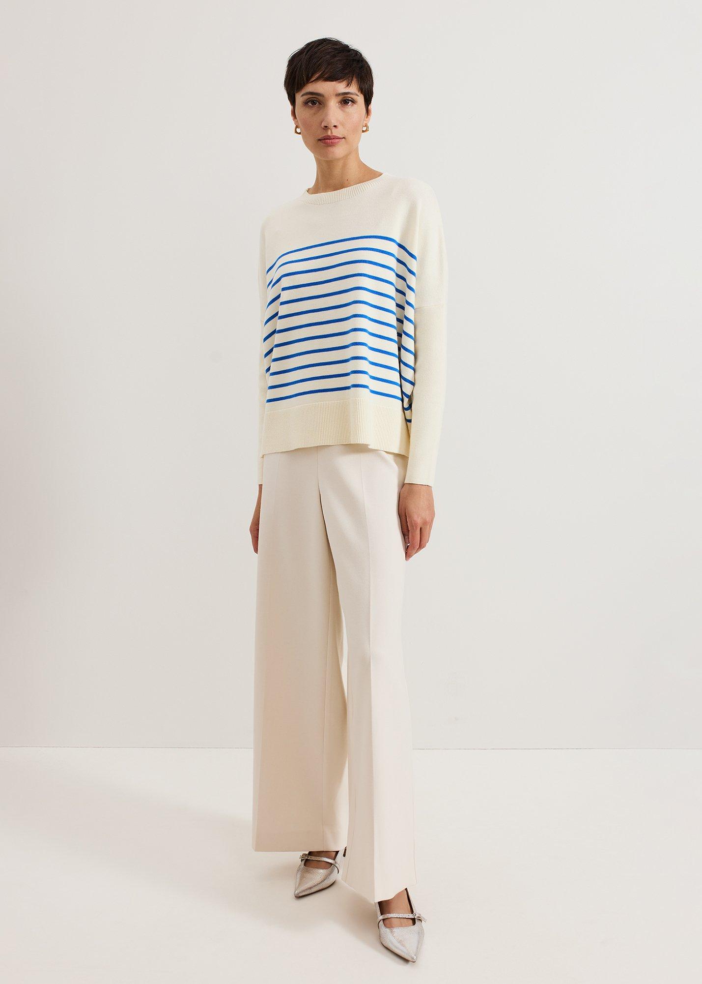 Sadie Stripe Boxy Jumper