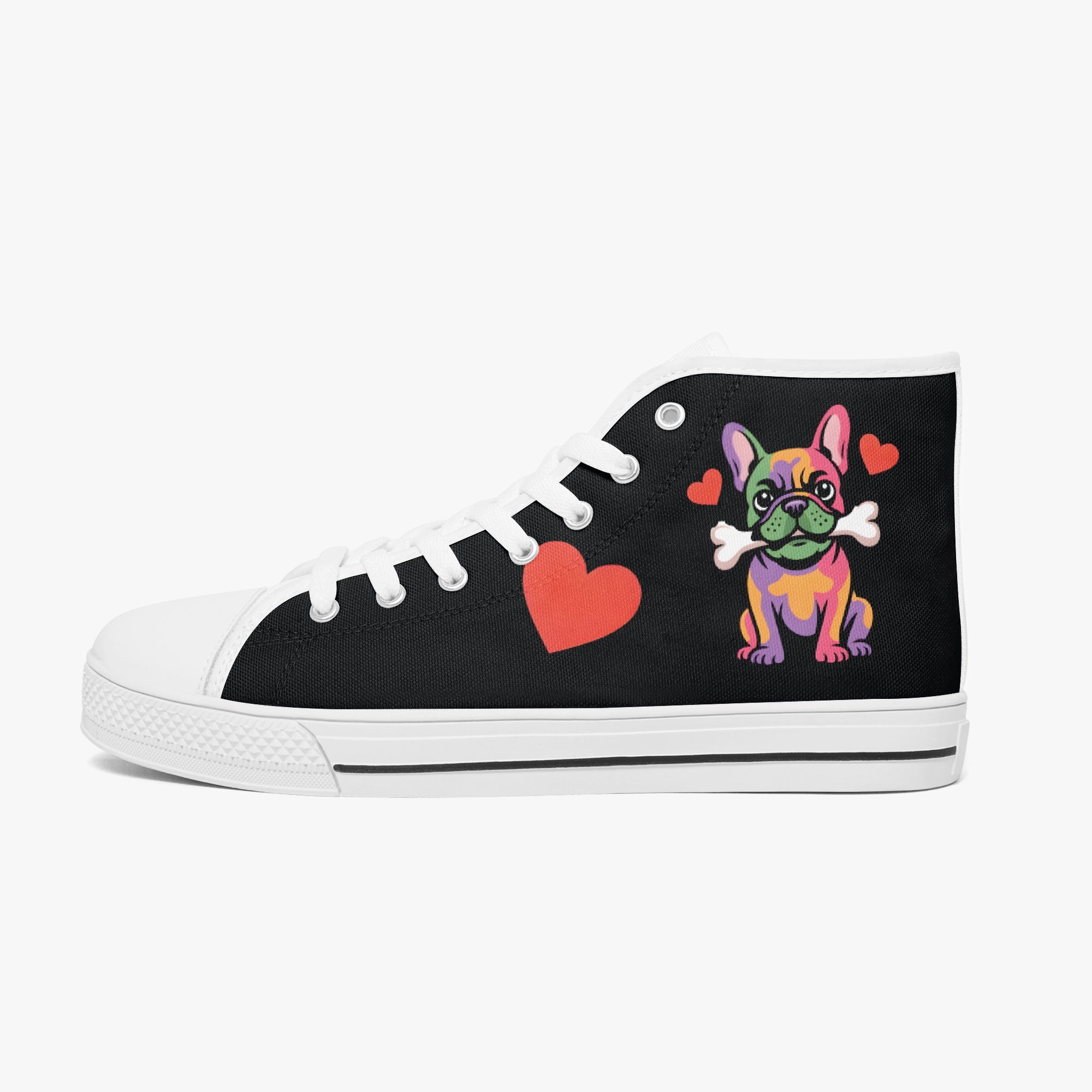 Madalene - Trendy Classic High-top Canvas Shoes Pet Owner Apparel