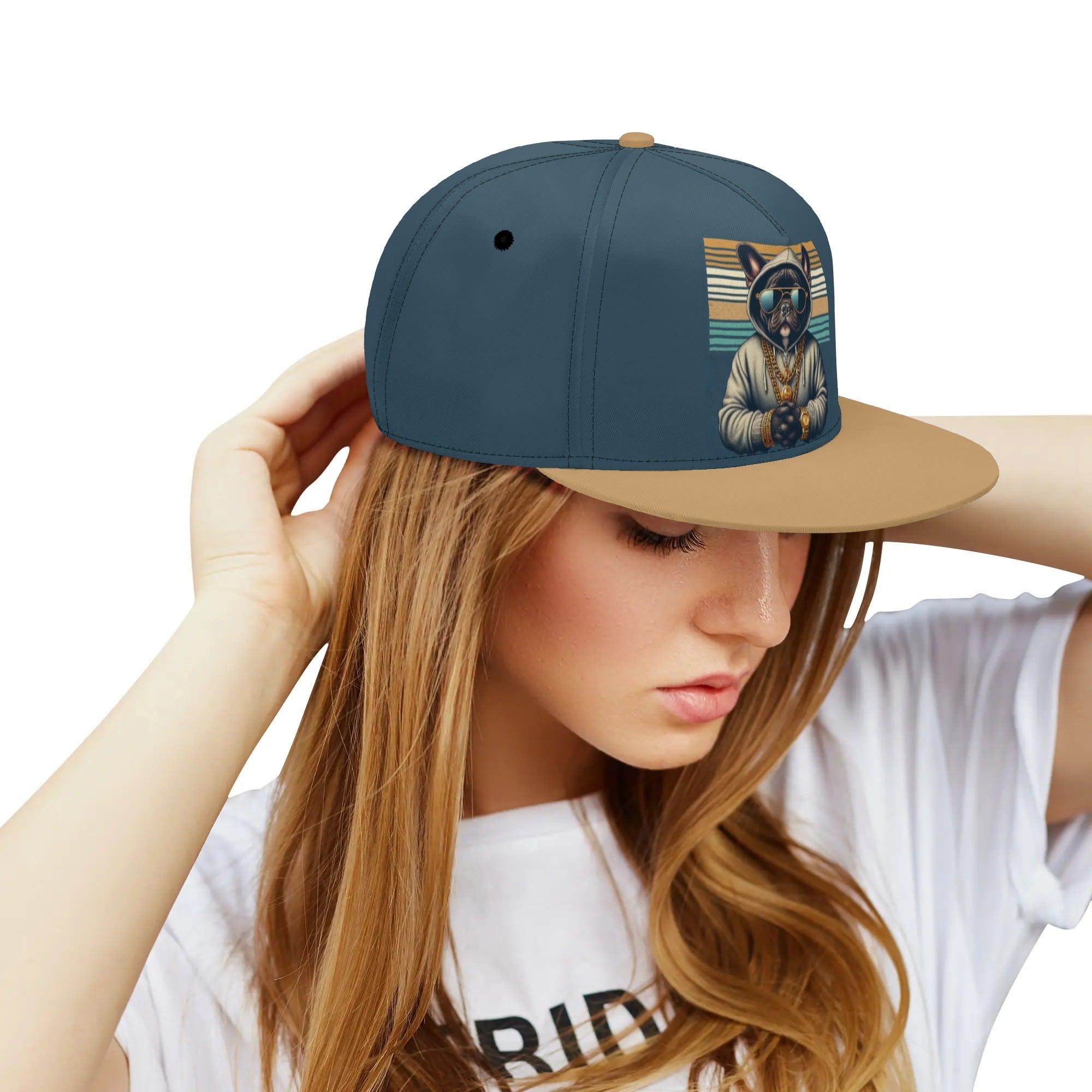 Breed-specific Willow - Bulldog Cap For Frenchie Lovers Dog Supplies