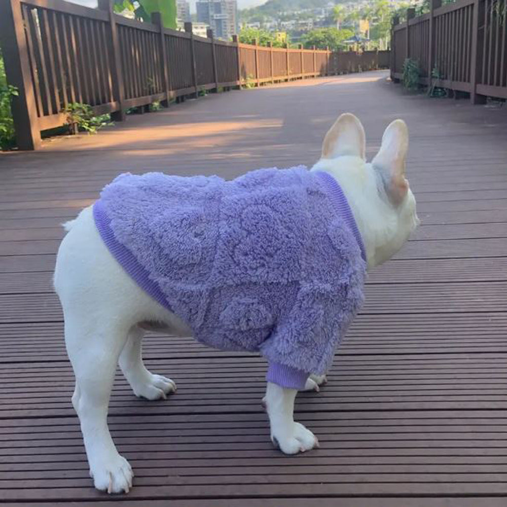 Minimal-Aesthetic Snugpaws Frenchie Winter Sweater Plush Dog Apparel ...
