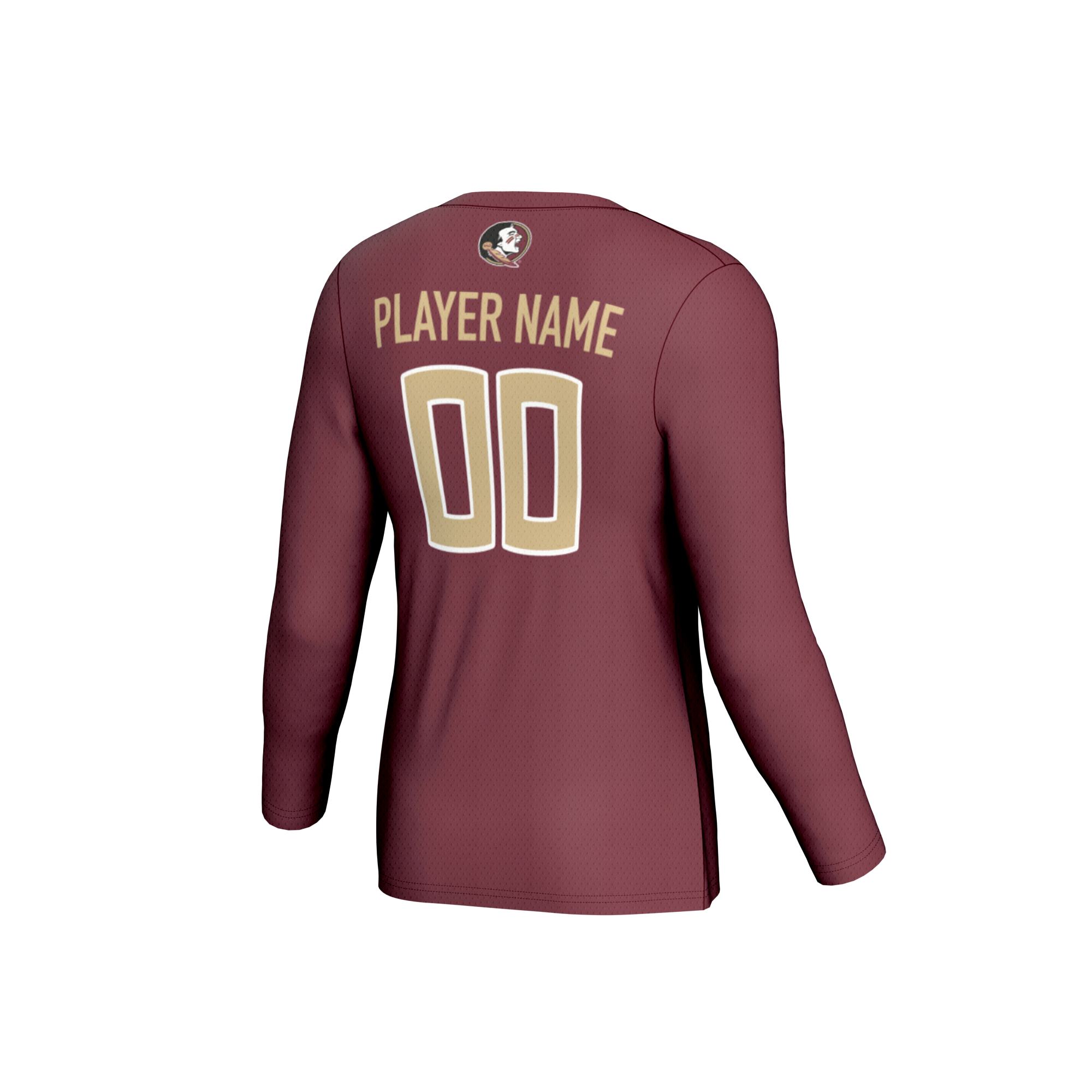 [NJP] Florida State Seminoles GameDay Greats Youth NIL Pick-A-Player Women's Volleyball Fashion Jersey - Garnet