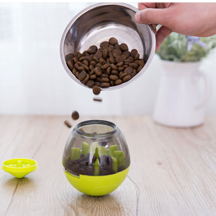 French Bulldog Iq Treat Ball Interactive Food Egg (ws68) Durable Dog Item