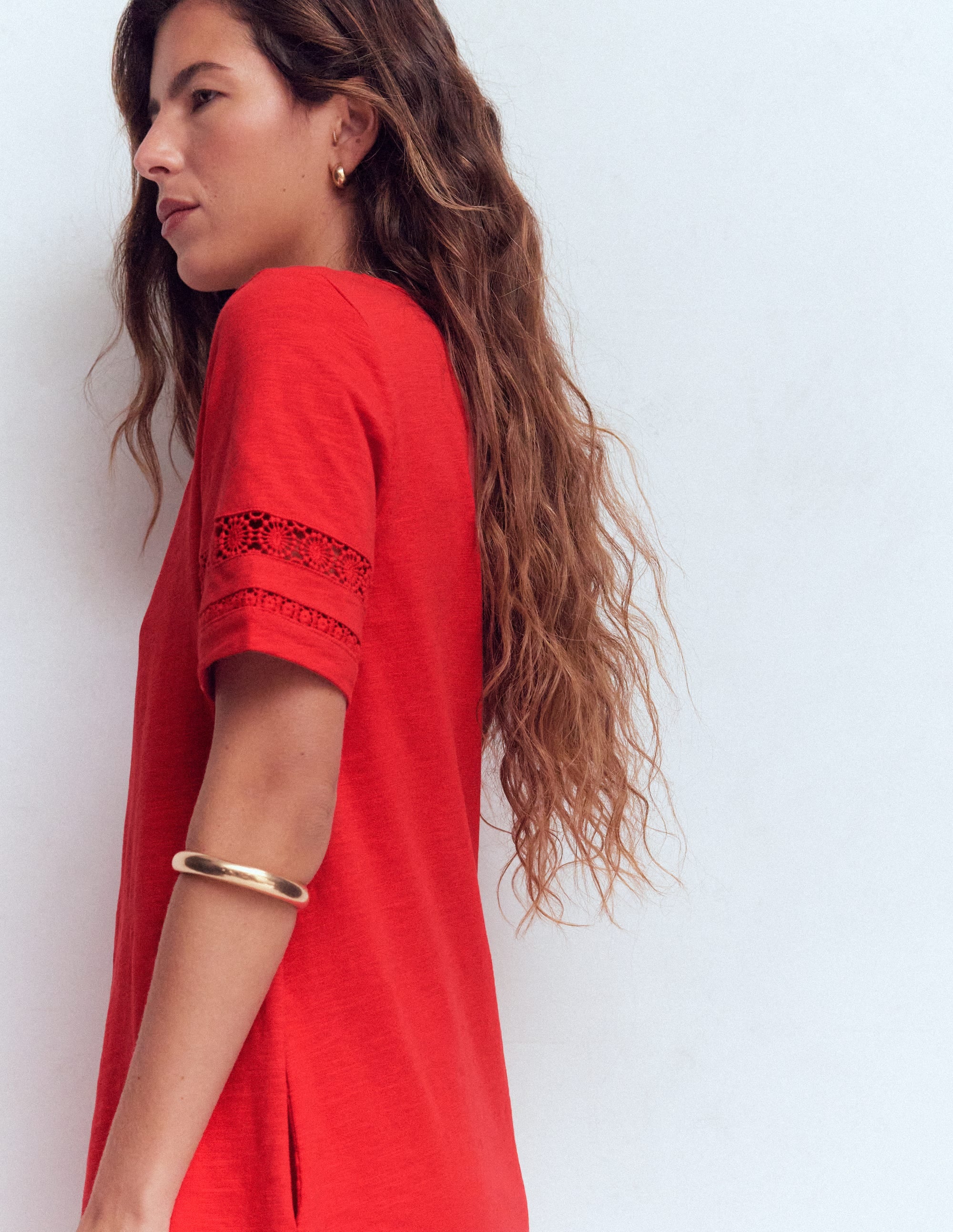 Hattie Jersey T-shirt Dress