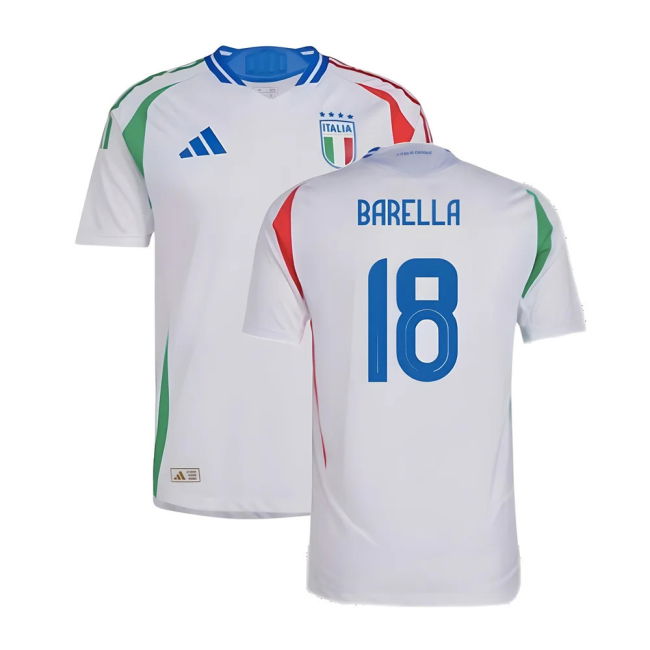 Custom Italy Away Jersey 2024-2025 #37