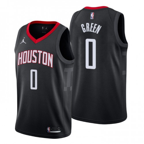 Houston Houston Rockets #0 Jalen Green Youth Black NBA Swingman Statement Edition Jersey Youth