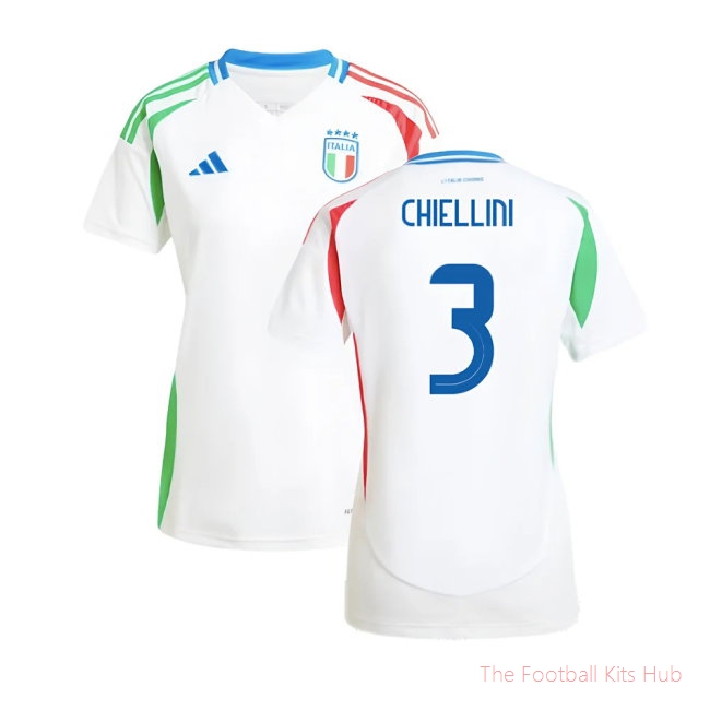 2024-2025 Italy Away Shirt (Ladies) (CHIELLINI 3)