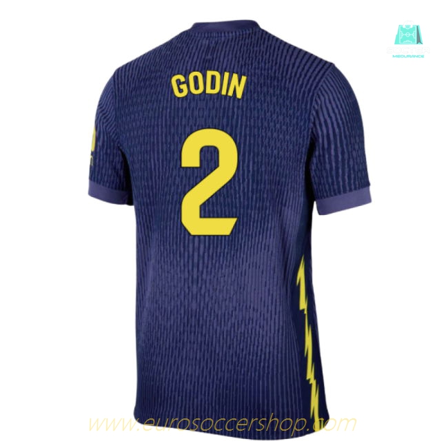 2025-2026 Atletico Madrid Authentic Away Shirt (Godin 2)