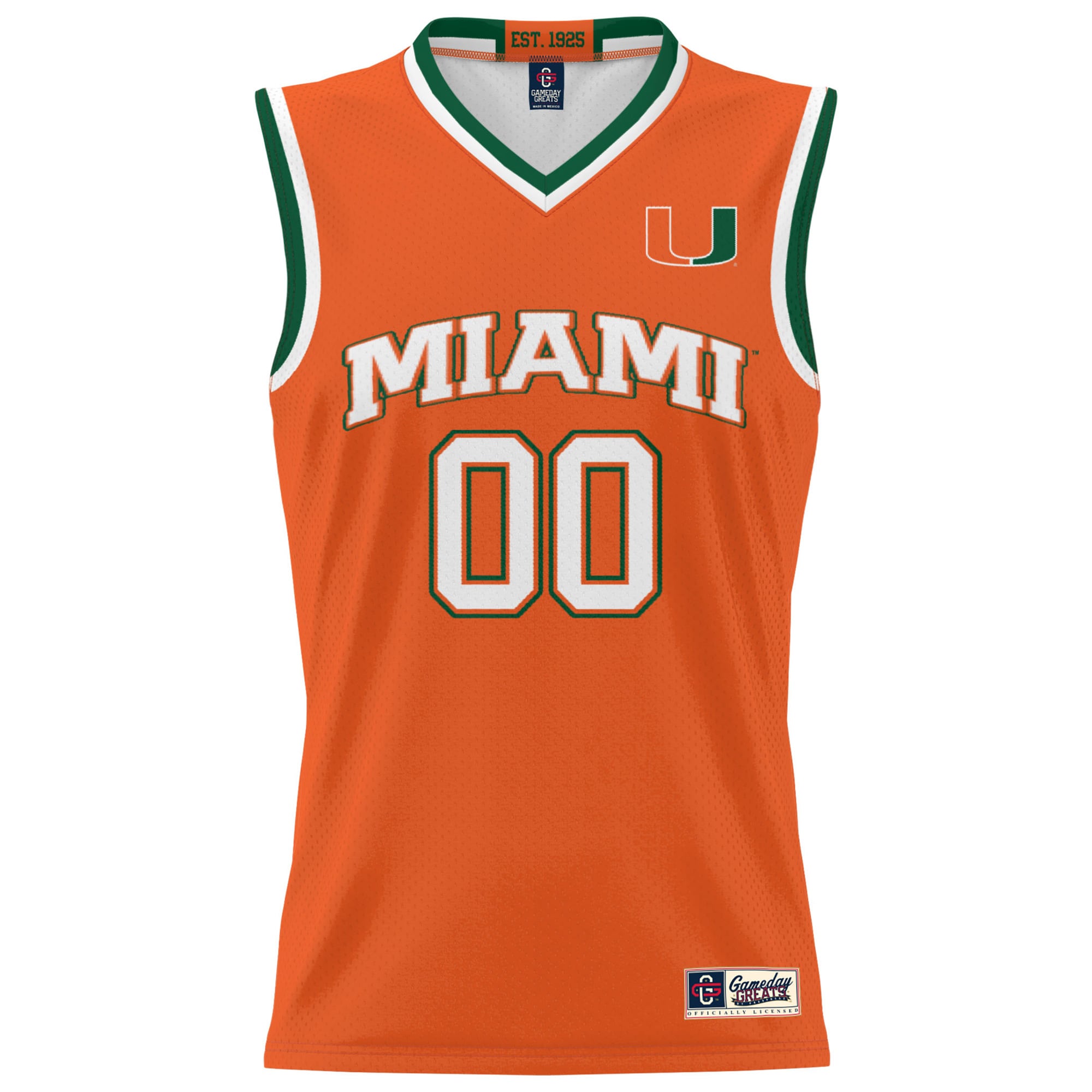 [DDG] Miami Hurricanes GameDay Greats Youth NIL Pick-A-Player Lightweight Women's Basketball Jersey - Orange