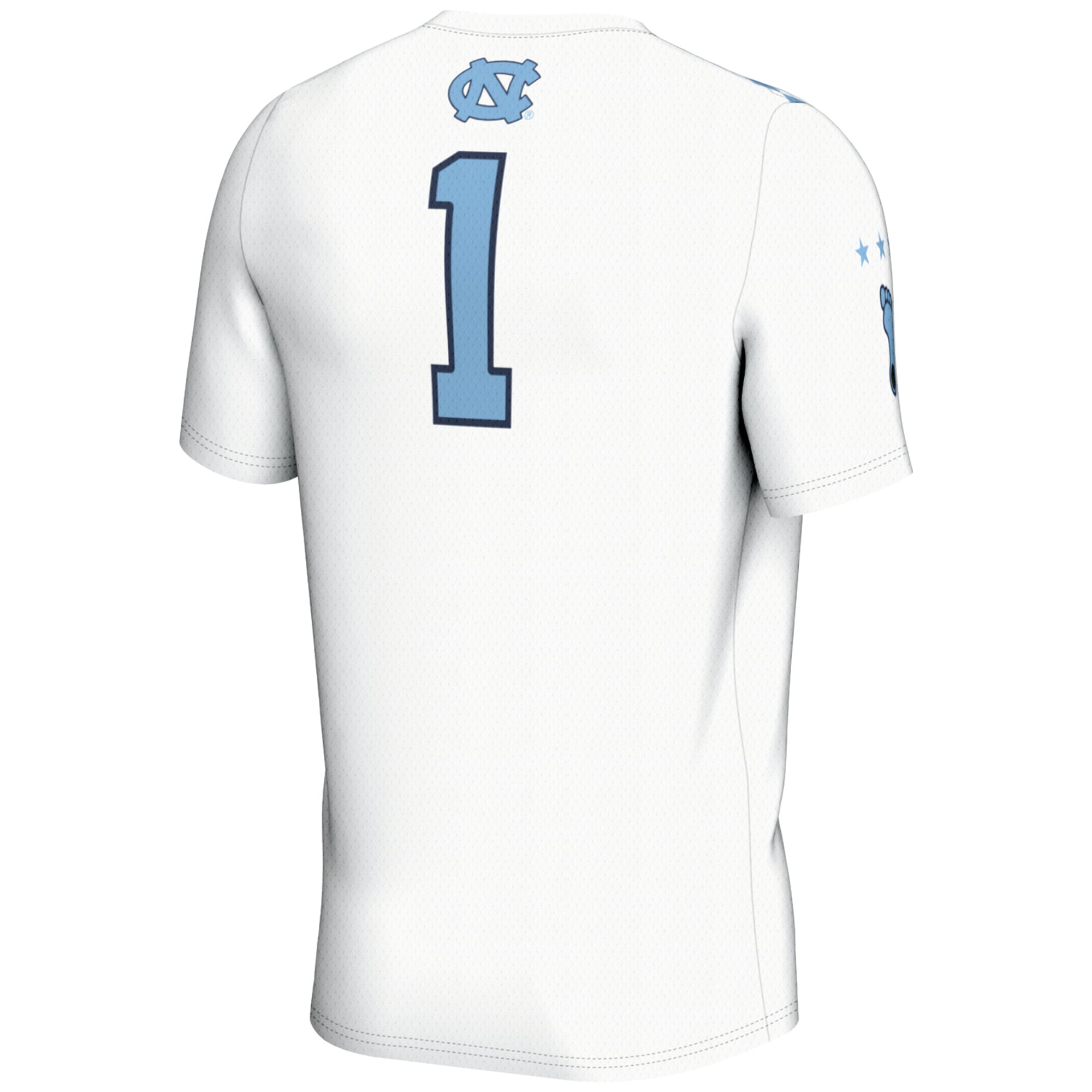 [NJP] North Carolina Tar Heels GameDay Greats Unisex Lightweight Women's Lacrosse Jersey - White