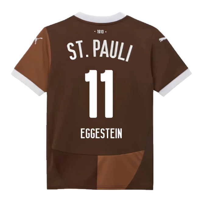 Home Shirt for St Pauli 2024-2025 (Youth