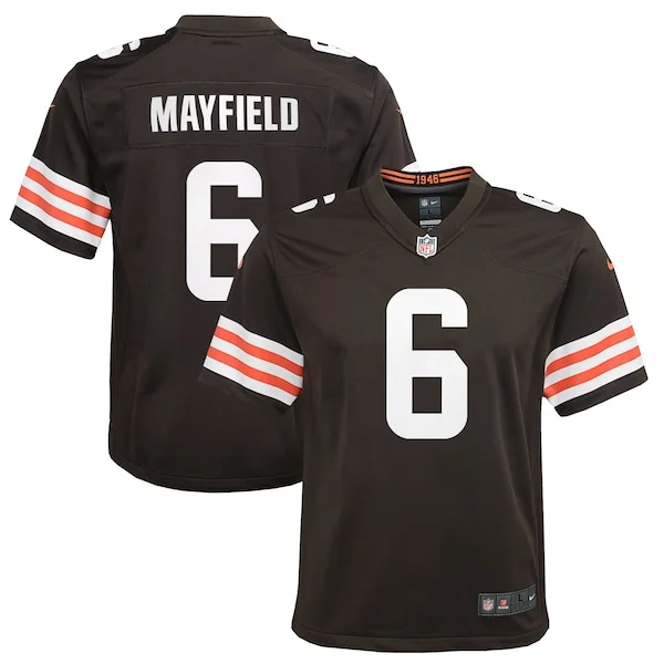 Performance None Game Jersey - Premium Brown NFL Fan Jersey | Game ...