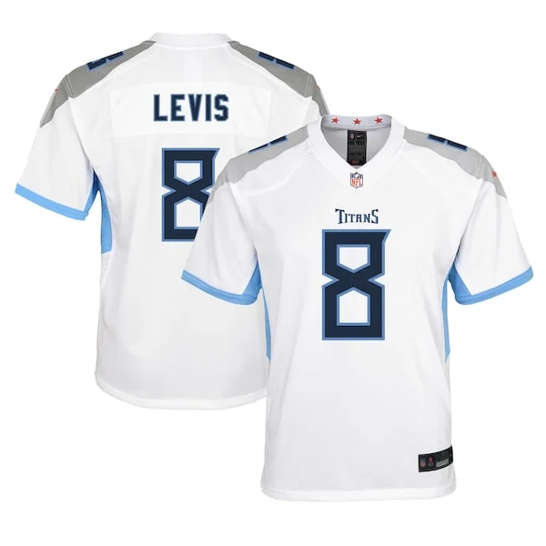 None Will Levis Game Jersey - White | NFL Player Jersey | NFL Football