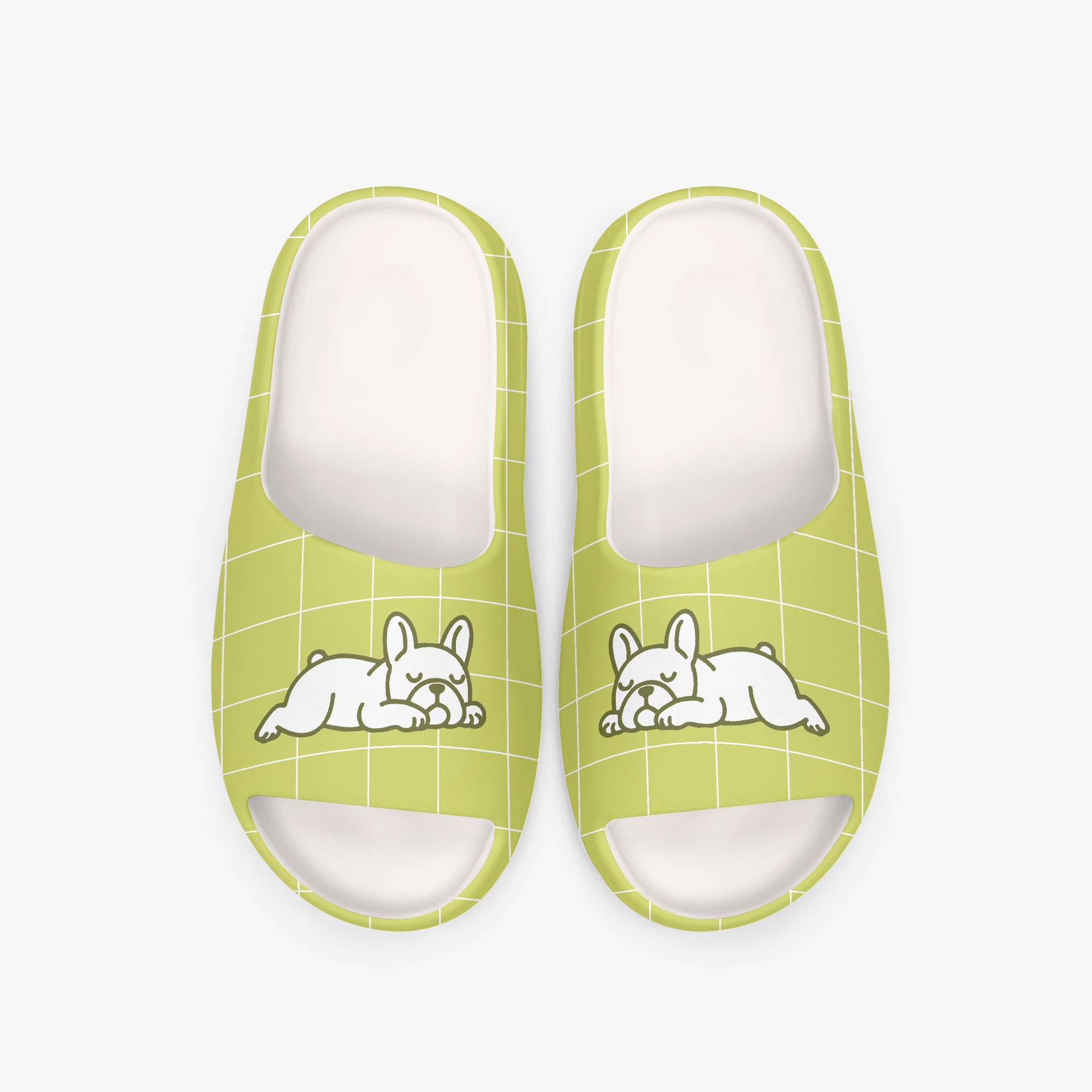 Premium Teeny - Frenchie Lover Slide Sandals Pet Owner Apparel