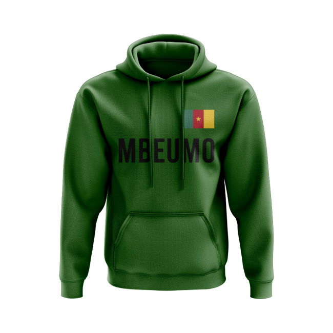 Top-Tier Bryan Mbeumo Cameroon Name Hoody (Green) Top-Tier
