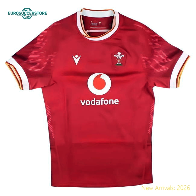 2024-2025 Wales Rugby WRU Home Slim Fit Shirt (Womens)