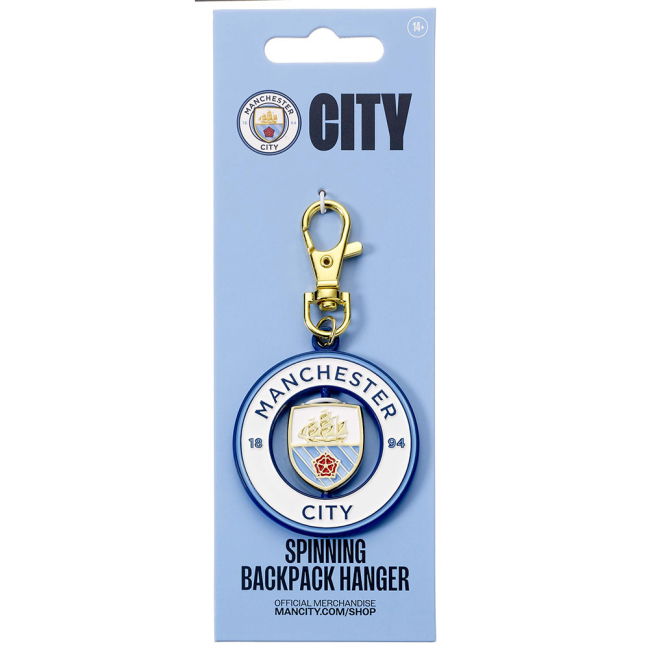 Men's Manchester City FC Spinner Bag Charm
