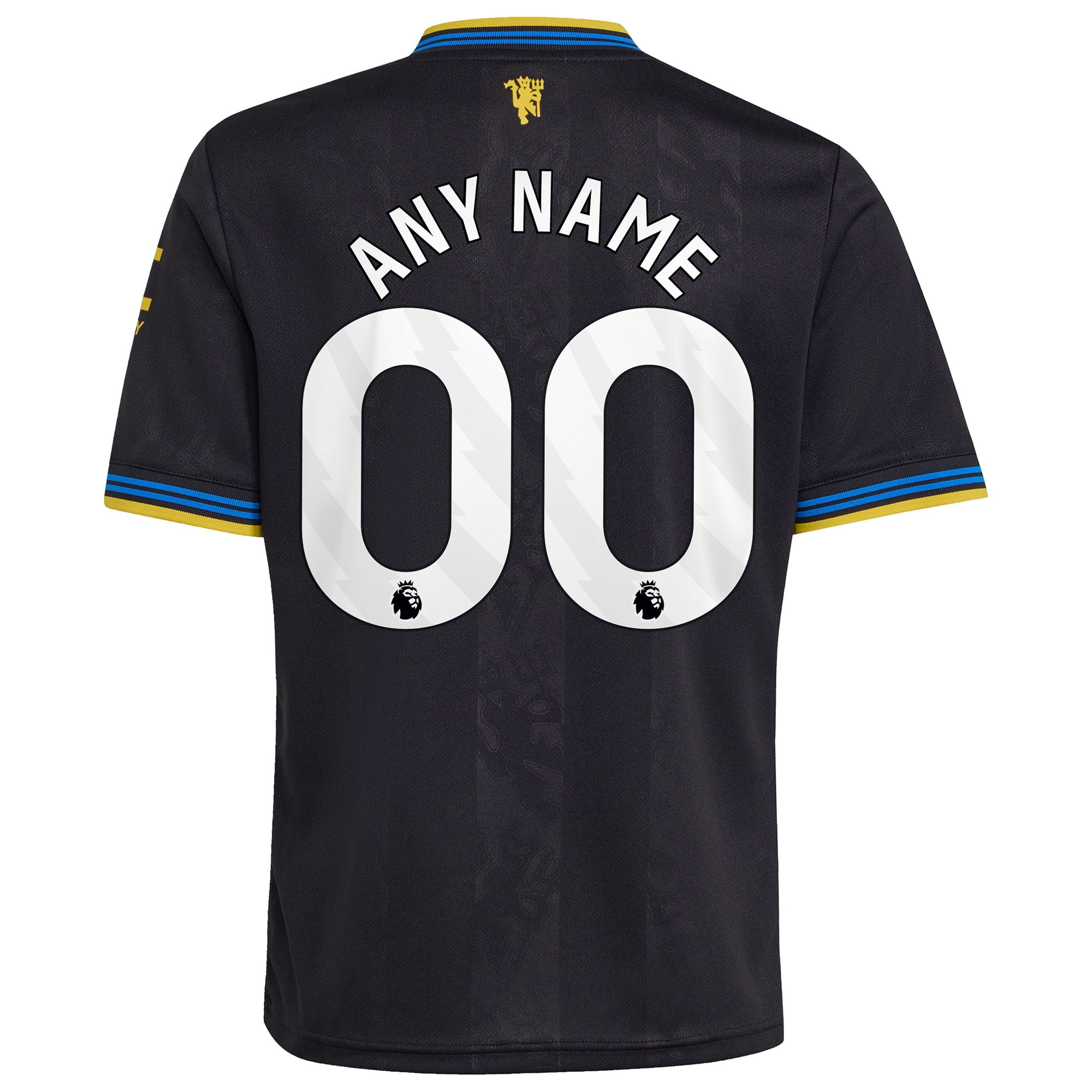 [JED] Manchester United Youth 2025/26 Third Replica Custom Jersey - Black