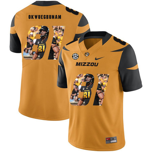 Men's None Gold 2024 comfortable Albert Okwuegbunam #81 stitched