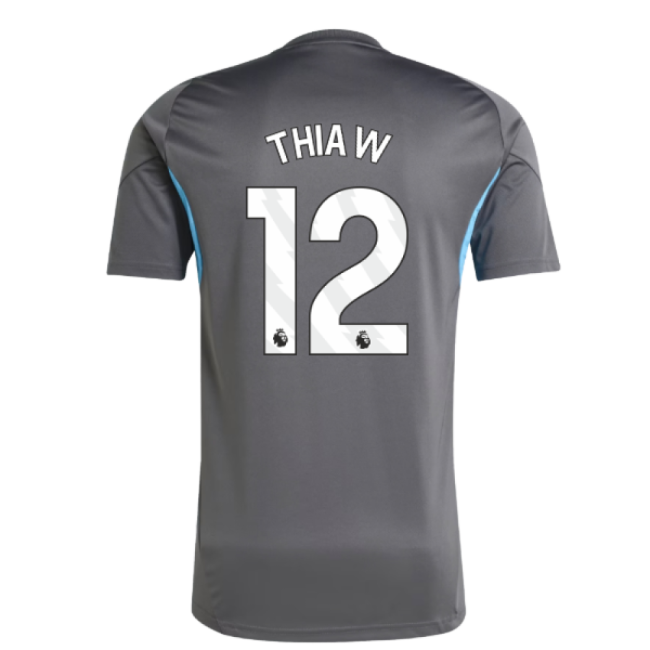 Match Quality Proud Newcastle Newcastle Training Shirt Grey Thiaw ...