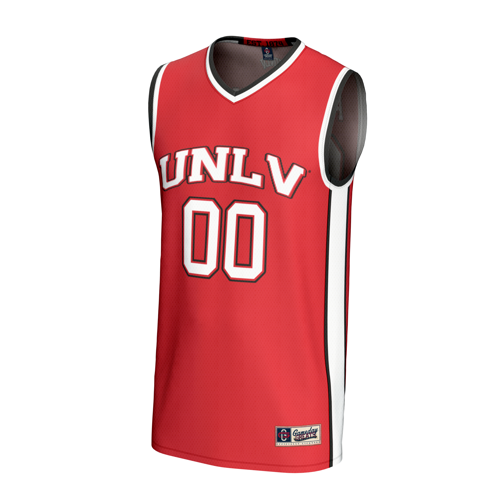 [DDG] UNLV Rebels GameDay Greats Unisex Women's Basketball NIL Pick-A-Player Lightweight Women's Basketball Fashion Jersey - Scarlet