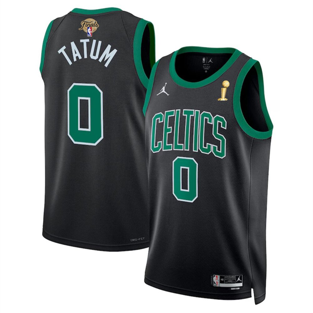 Jayson Tatum0 Boston Celtics Jersey Black - - Must-Have Jersey