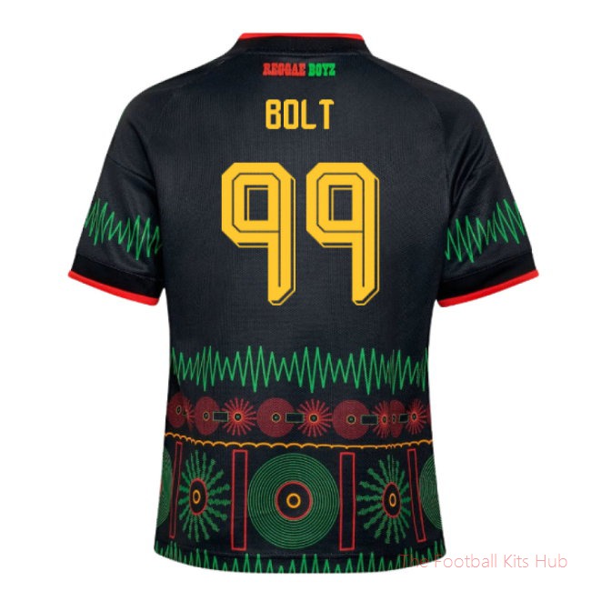 2026-2027 Jamaica Away Shirt (Kids) (Bolt 99)
