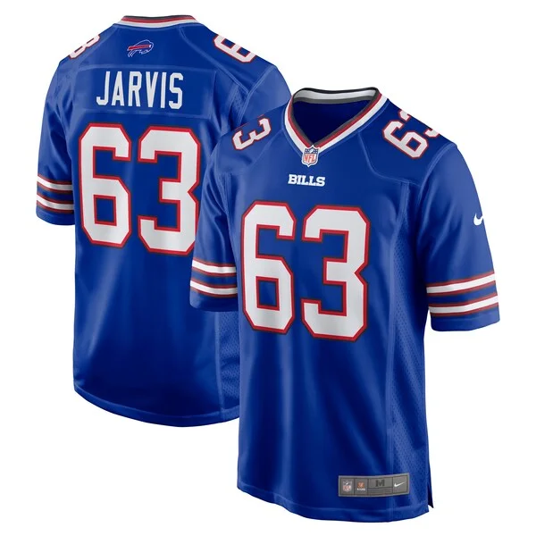 None Kevin Jarvis Game Jersey - Royal | NFL Player Jersey | NFL Footba
