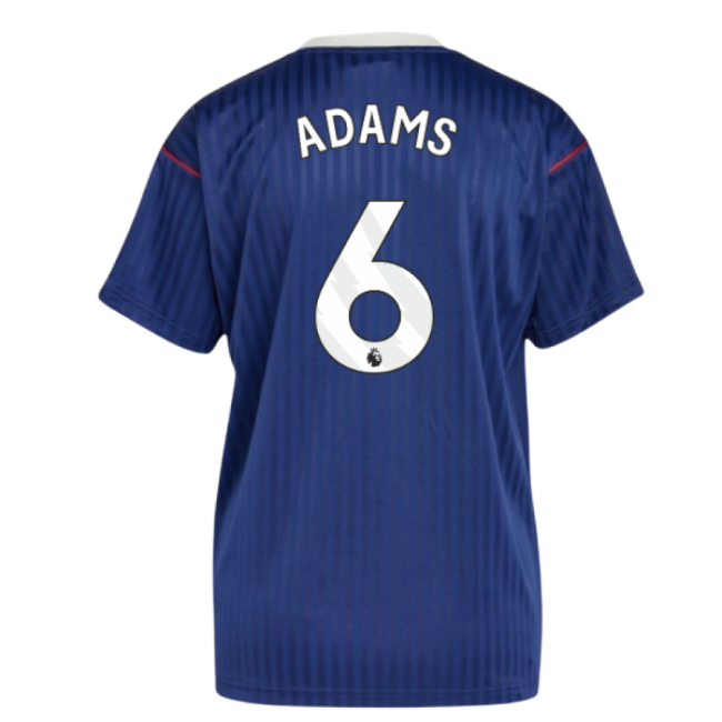 2021-22 Arsenal Home Soccer Jersey Adams 6 L M S