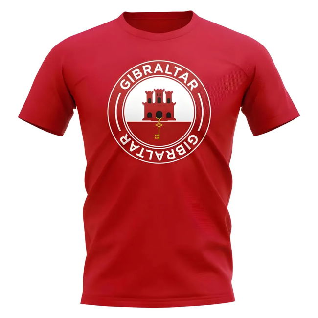 Premium Gibraltar Football Badge High Match Championship
