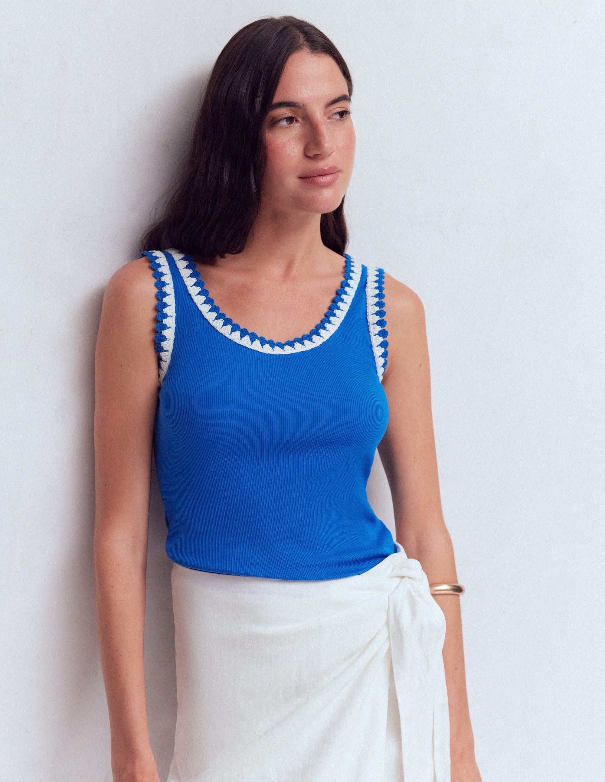 Maddie Trim Detail Vest