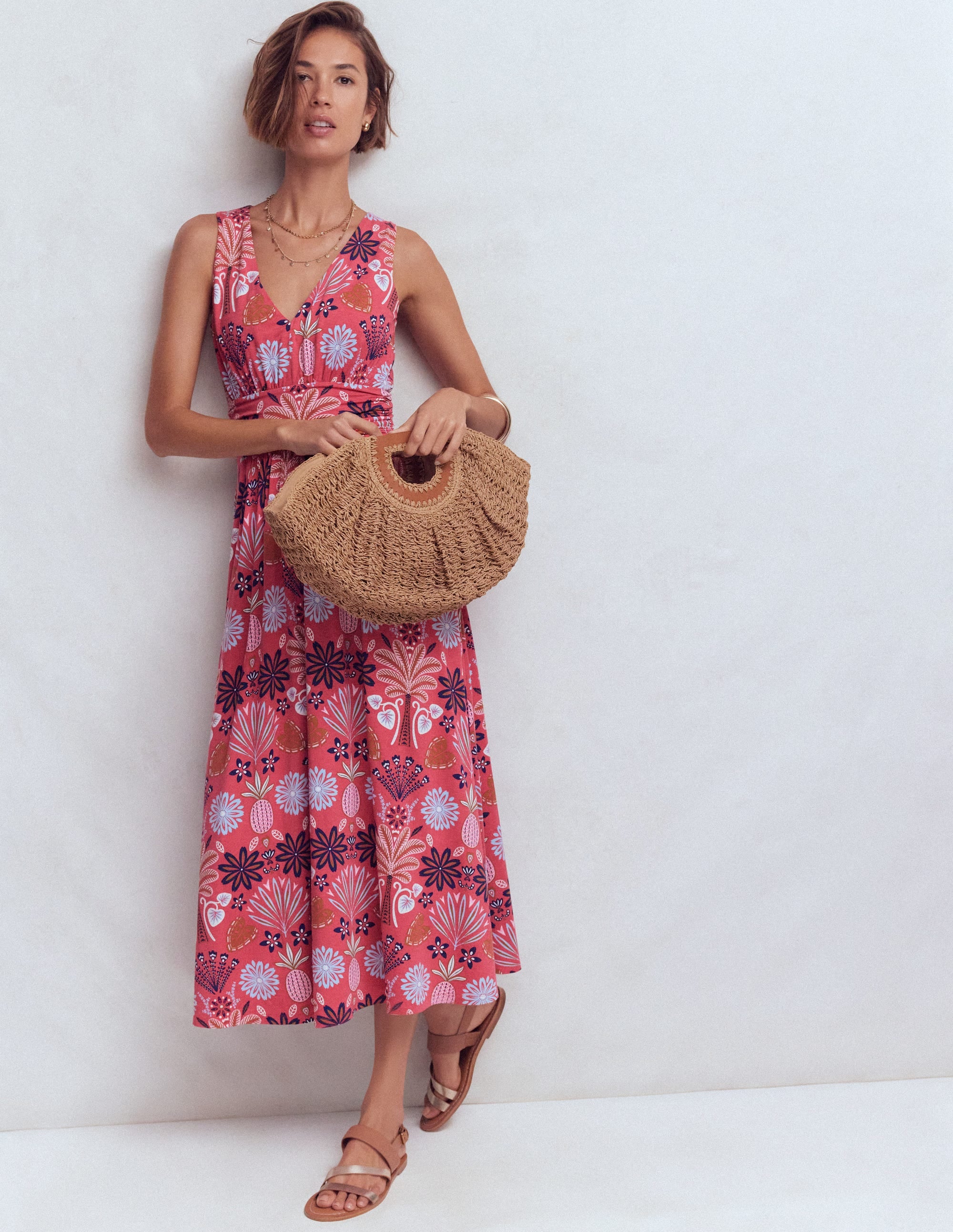 Elodie Jersey Maxi Dress