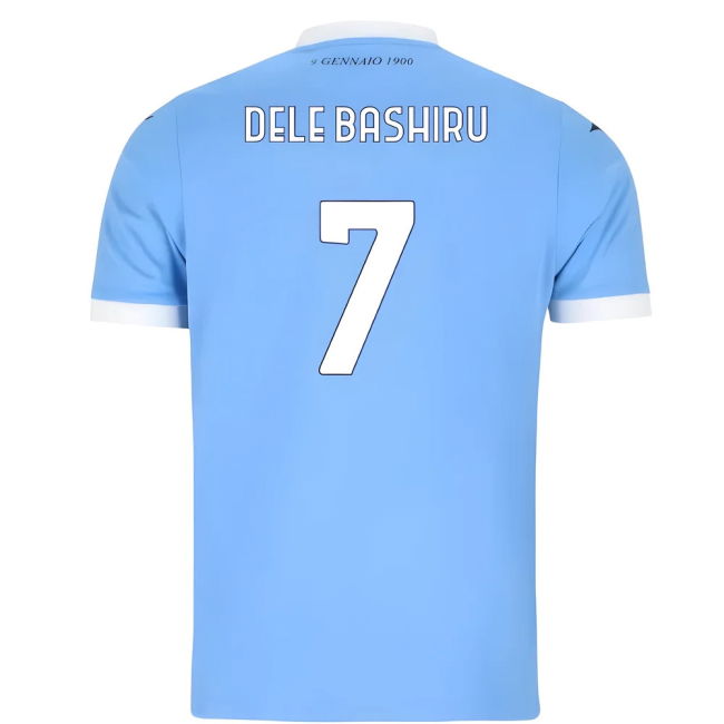 Dele Bashiru 7 Collector's Limited Quality Lazio Home Exclusive Kit