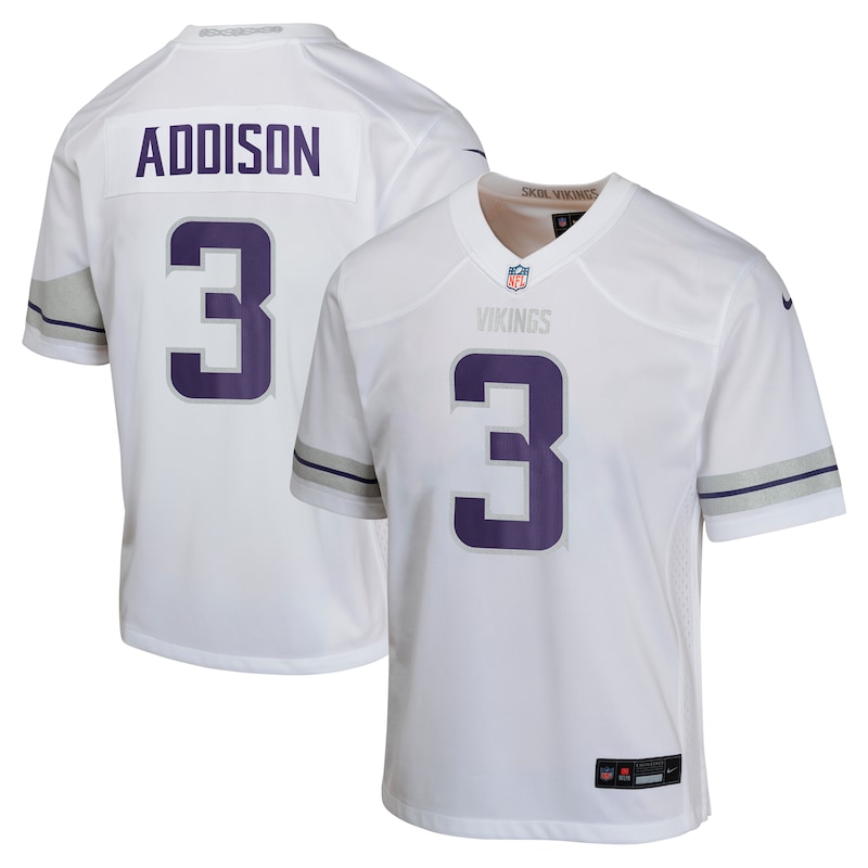 None Jordan Addison Minnesota Vikings Championship Contender Limite...