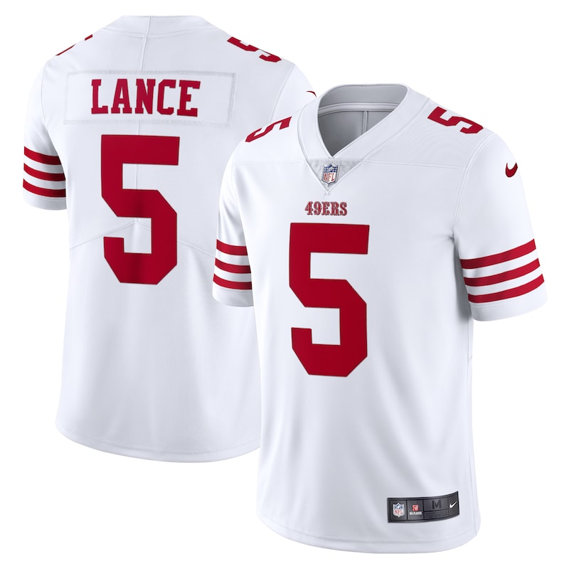 Trey Lance San Francisco 49ers Nike Vapor Limited Jersey - W...