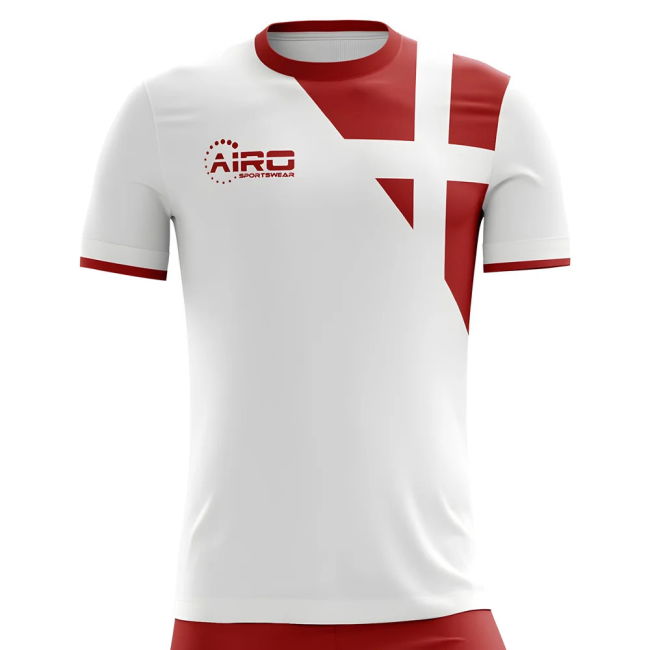 Authentic 2025-2026 Denmark Away Breathable Authentic Professional