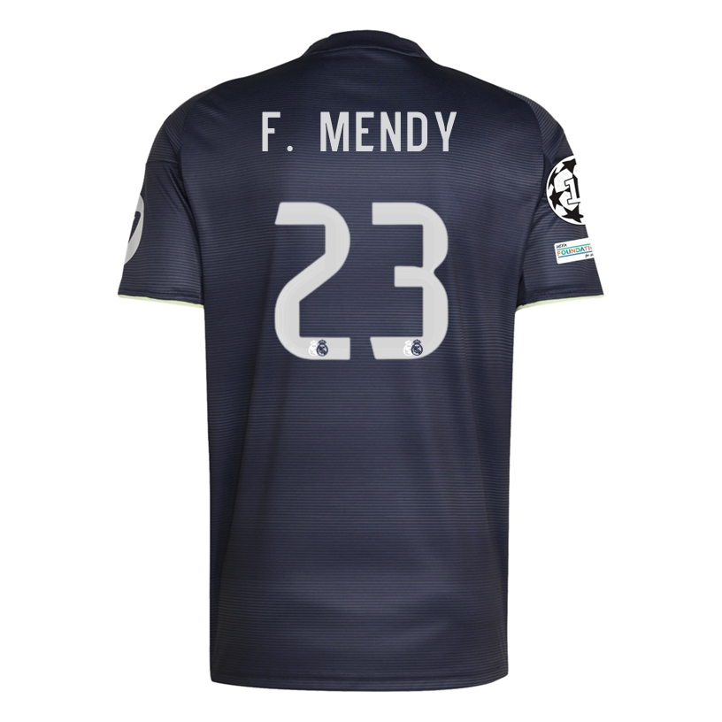 Real Madrid Real 2025-2026 UCL Away Jersey – Authentic Shirt