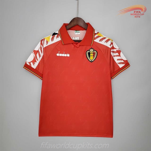 Home Soccer Jersey of Belgium season 1995