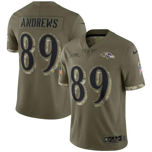 Baltimore Ravens Limited NFL Jersey - Olive | Authentic Football Ap...