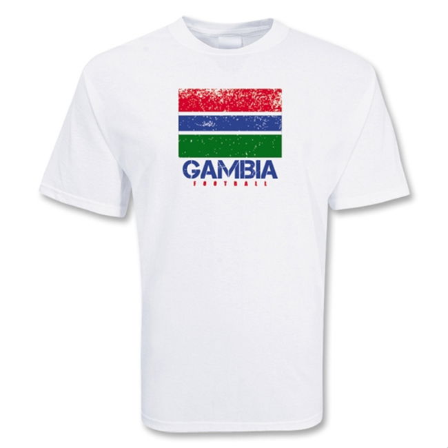 Elite Gambia Football T-Shirt Performance-Driven Climate-Control