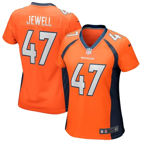 None Josey Jewell Game Jersey - Orange | NFL Player Jersey | NFL Footb