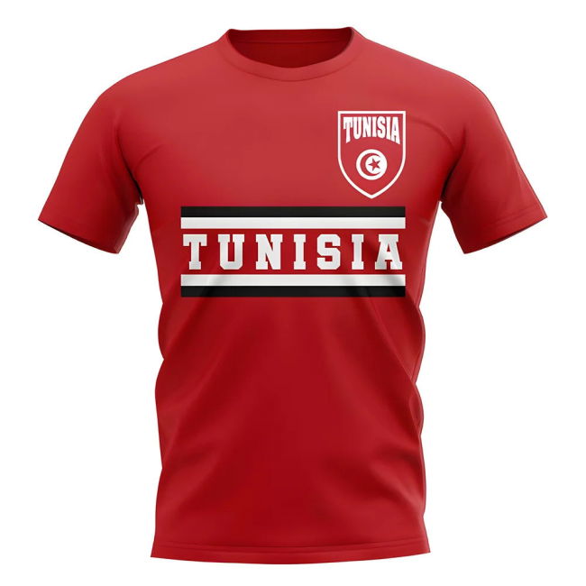 Quality Tunisia Core Football Country T-Shirt (Red) Match