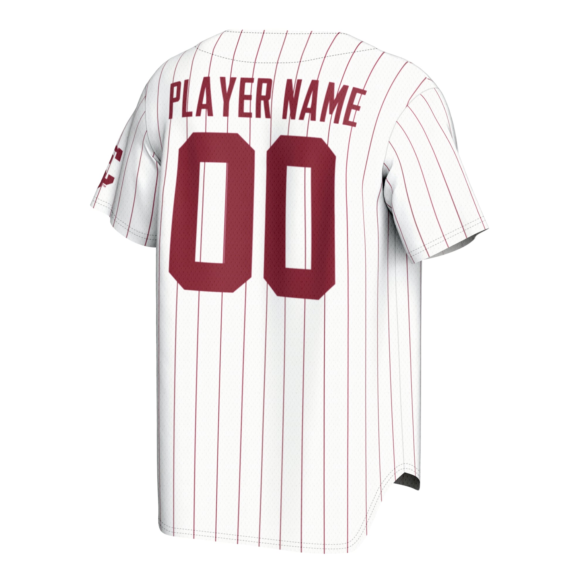 [NJP] Santa Clara Broncos GameDay Greats Youth NIL Pick-A-Player Lightweight Collegiate Softball Fashion Jersey - White