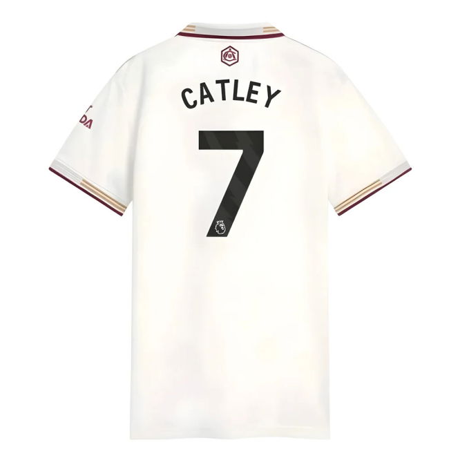 2025-20 Arsenal Authentic Third Soccer Jersey Catley 7 L M Women S