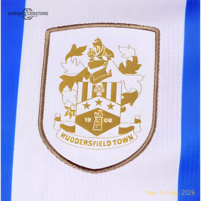 Authentic 2025-2026 Huddersfield Town Home Shirt - Premium Quality