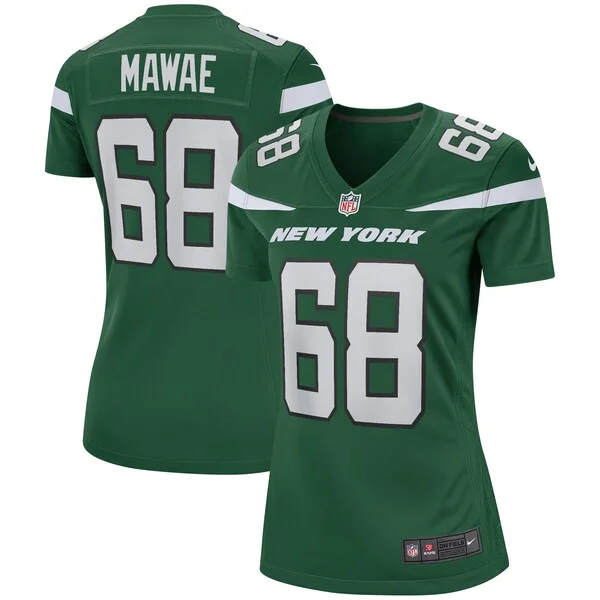 None Kevin Mawae Game Jersey - Green | NFL Player Jersey | NFL Footbal
