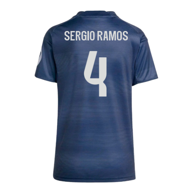 Official 2025-2026 Real Madrid Authentic Away Shirt (Womens) (Sergio Ramos