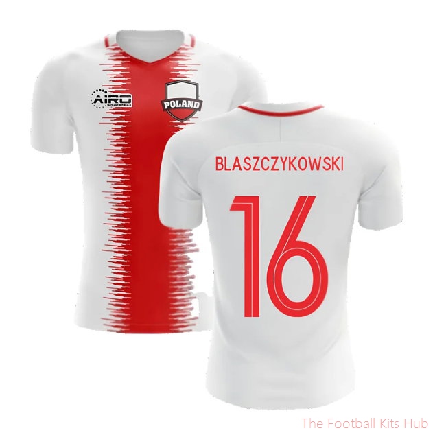 2025-2026 Poland Home Concept Football Shirt (Blaszczykowski 16) - Kids